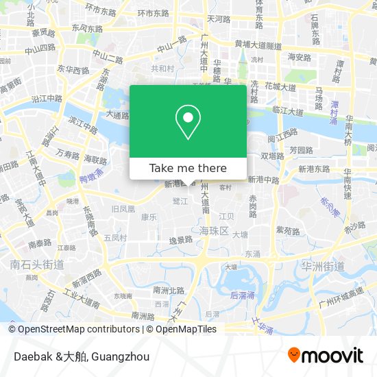 Daebak &大舶 map