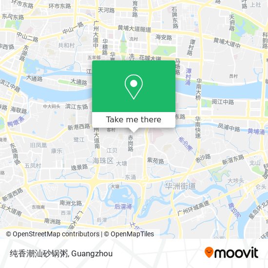 纯香潮汕砂锅粥 map