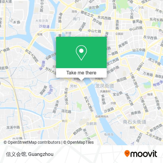 信义会馆 map