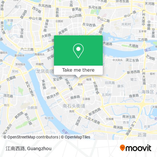 江南西路 map