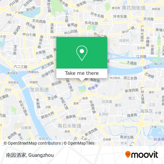 南园酒家 map