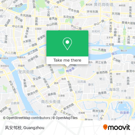 凤安驾校 map