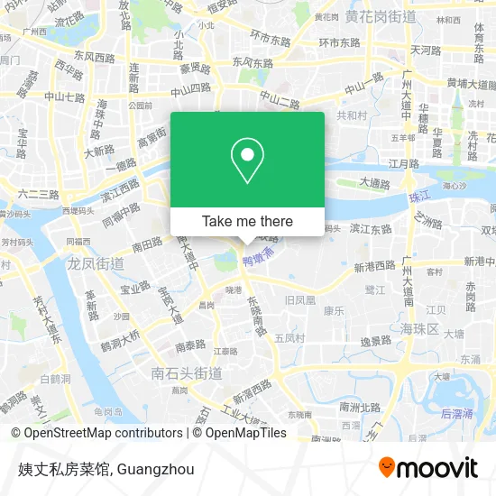 姨丈私房菜馆 map
