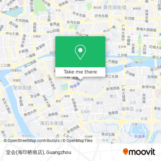 堂会(海印桥南店) map