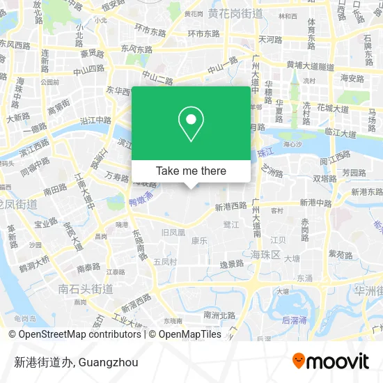 新港街道办 map