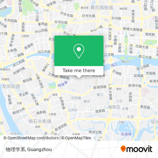 物理学系 map