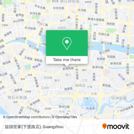 挞国世家(下渡路店) map