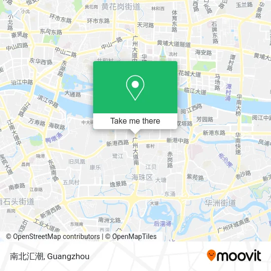 南北汇潮 map