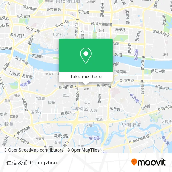 仁信老铺 map