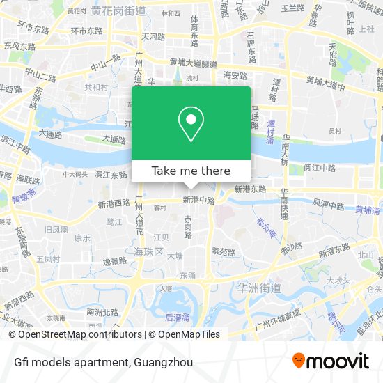 Gfi models apartment map