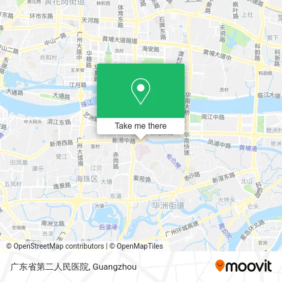 广东省第二人民医院 map