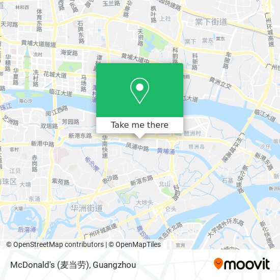 McDonald's (麦当劳) map