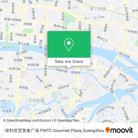 保利世贸美食广场 PWTC Gourmet Plaza map