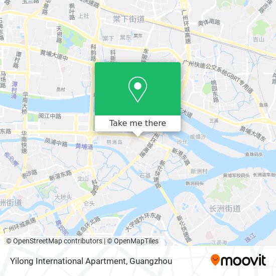 Yilong International Apartment map