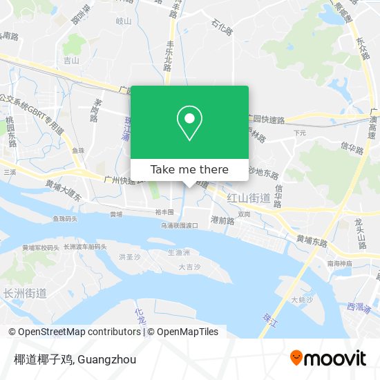 椰道椰子鸡 map