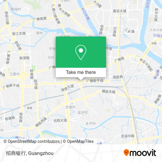 招商银行 map