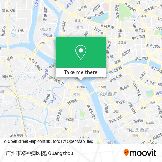 广州市精神病医院 map