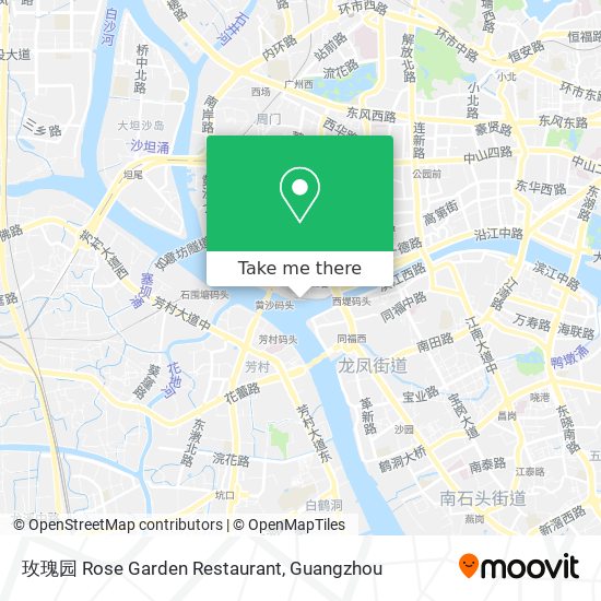 玫瑰园 Rose Garden Restaurant map