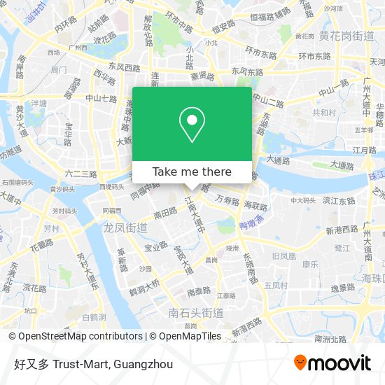 好又多 Trust-Mart map