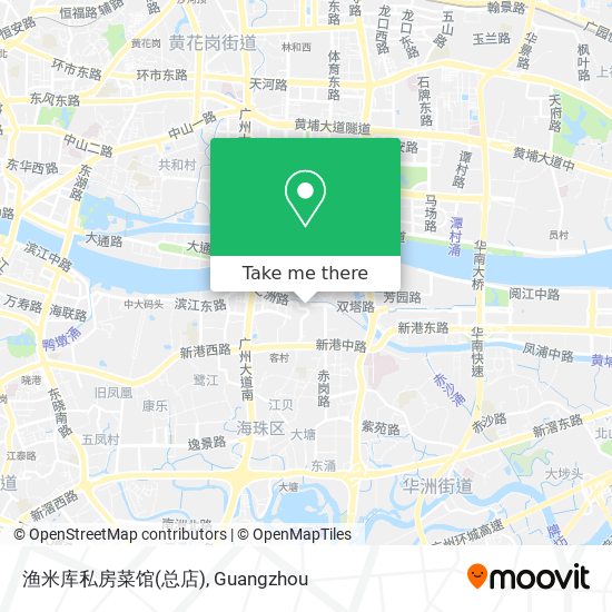 渔米库私房菜馆(总店) map