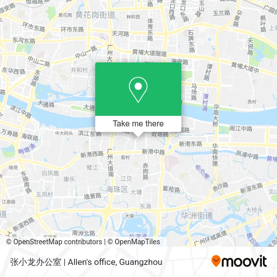 张小龙办公室 | Allen's office map