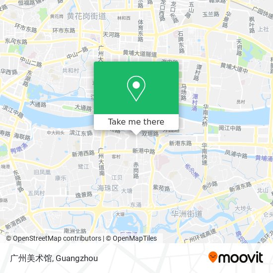 广州美术馆 map