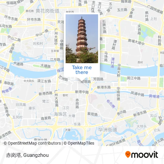 赤岗塔 map