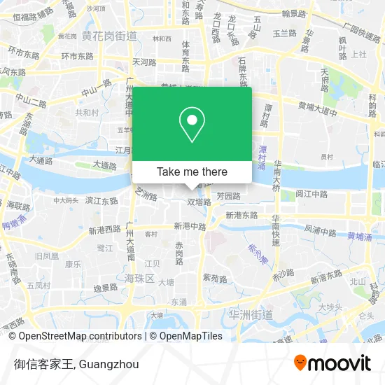 御信客家王 map