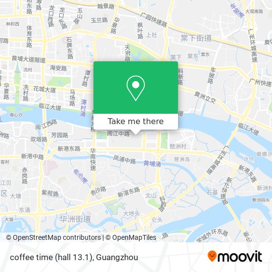 coffee time (hall 13.1) map