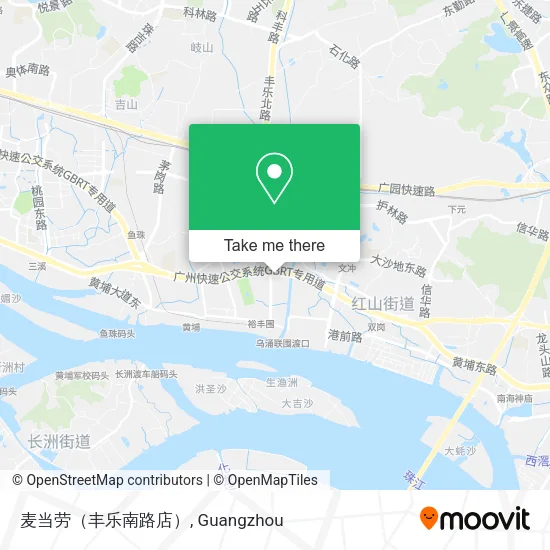 麦当劳（丰乐南路店） map