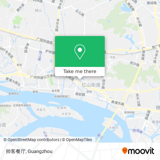 帅客餐厅 map