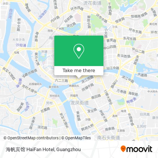海帆宾馆 HaiFan Hotel map