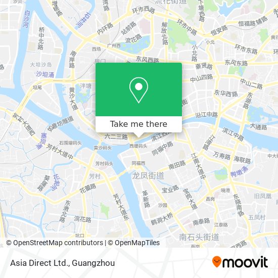 Asia Direct Ltd. map