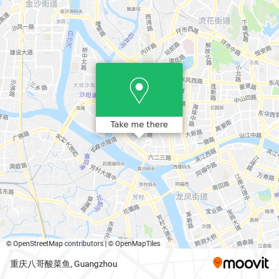 重庆八哥酸菜鱼 map