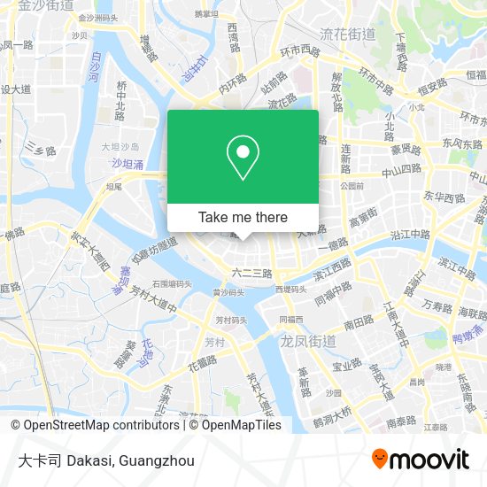 大卡司 Dakasi map