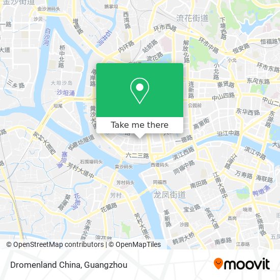 Dromenland China map