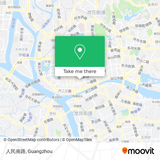 人民南路 map