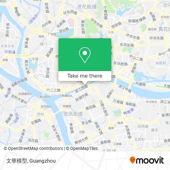 文華模型 map