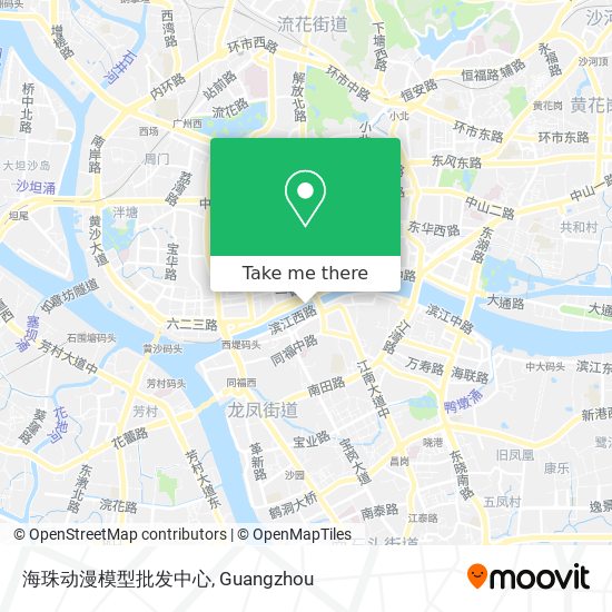 海珠动漫模型批发中心 map