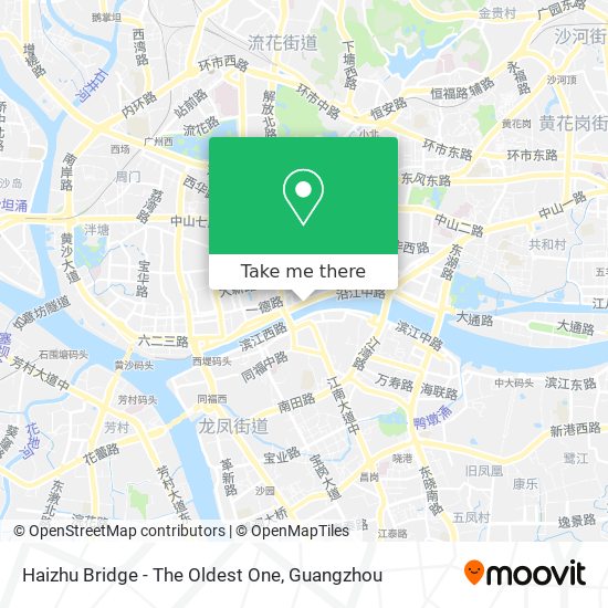 Haizhu Bridge - The Oldest One map