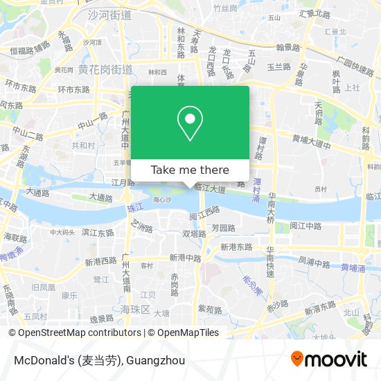 McDonald's (麦当劳) map