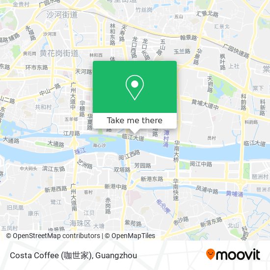Costa Coffee (咖世家) map