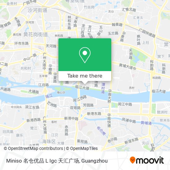 Miniso 名仓优品 L Igc 天汇广场 map