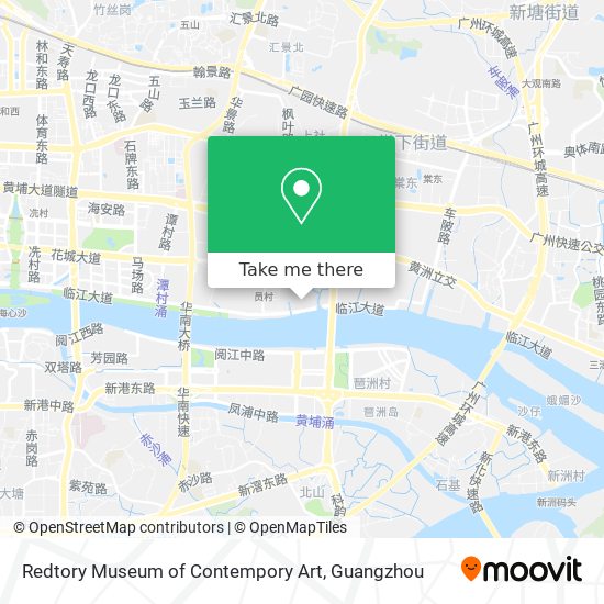 Redtory Museum of Contempory Art map