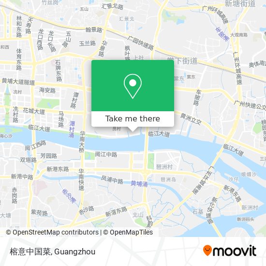 榕意中国菜 map