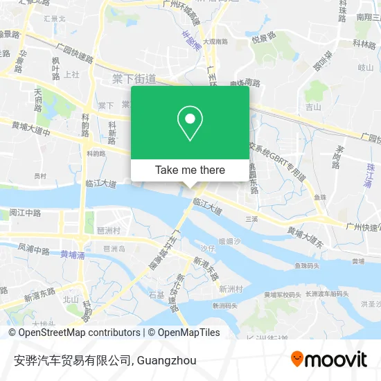 安骅汽车贸易有限公司 map