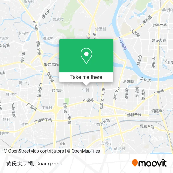 黄氏大宗祠 map