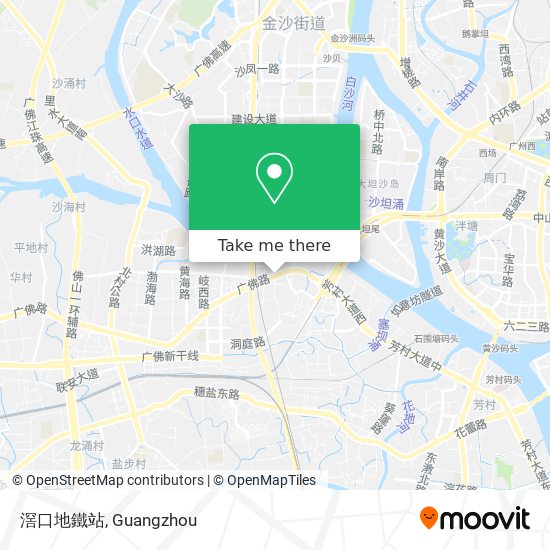 滘口地鐵站 map