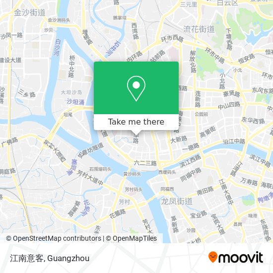 江南意客 map