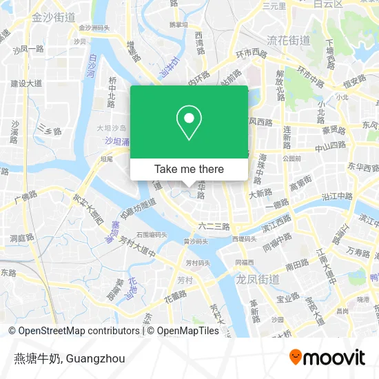 燕塘牛奶 map